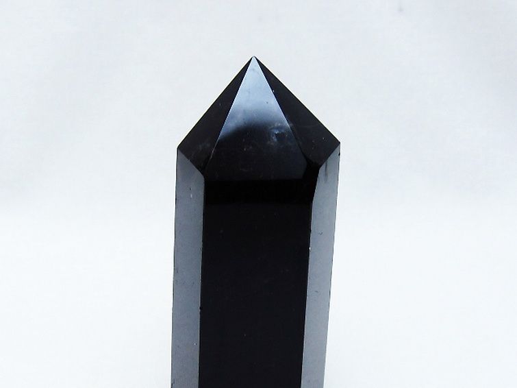 モリオン 純天然 黒水晶 六角柱 [t401-4798] 3枚目