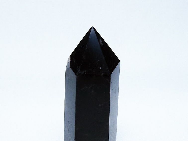 モリオン 純天然 黒水晶 六角柱 [t401-4869] 2枚目