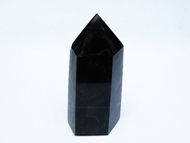 モリオン 純天然 黒水晶 六角柱 [t401-4883] 1枚目