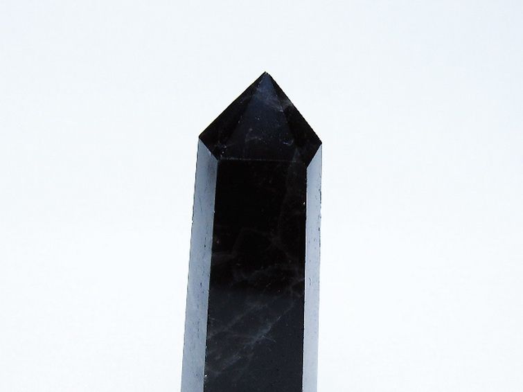 モリオン 純天然 黒水晶 六角柱 [t401-4897] 2枚目