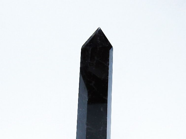 モリオン 純天然 黒水晶 六角柱 [t401-4925] 3枚目