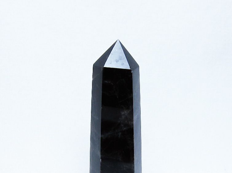 モリオン 純天然 黒水晶 六角柱 [t401-4961] 2枚目