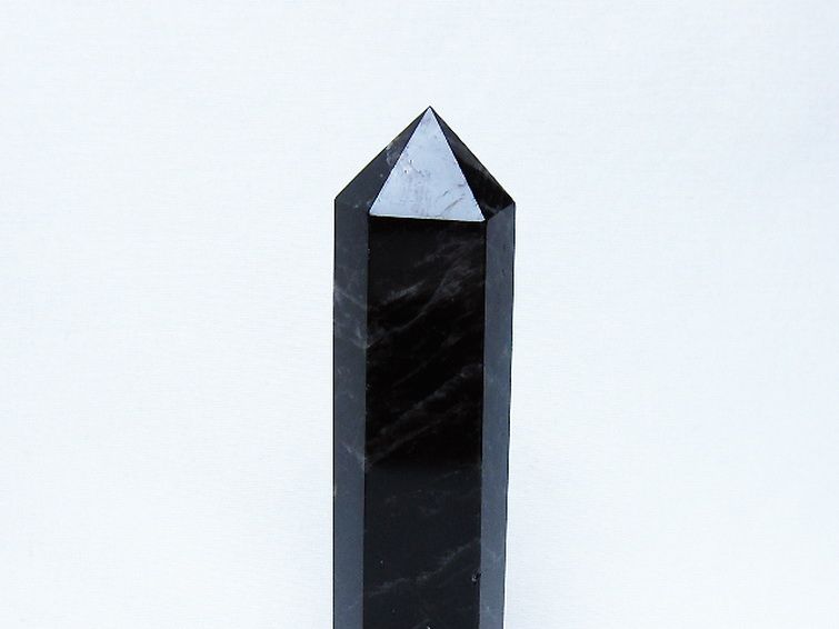 モリオン 純天然 黒水晶 六角柱 [t401-4963] 2枚目