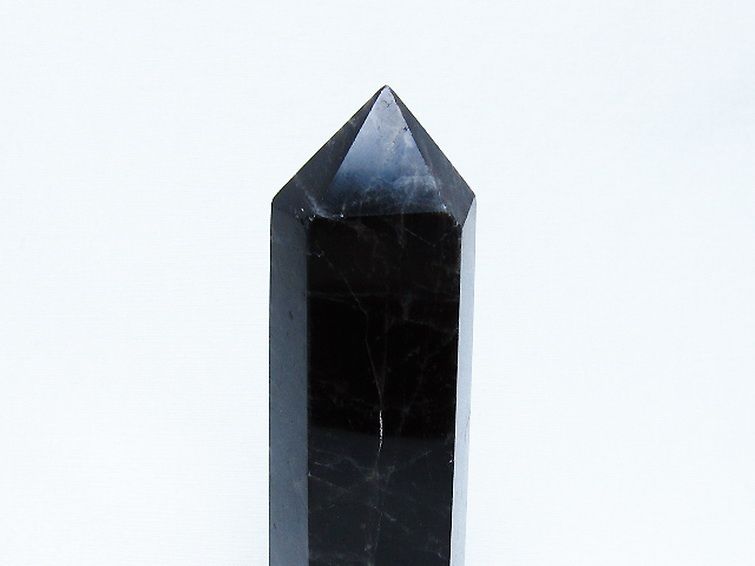 モリオン 純天然 黒水晶 六角柱 [t401-4968] 2枚目