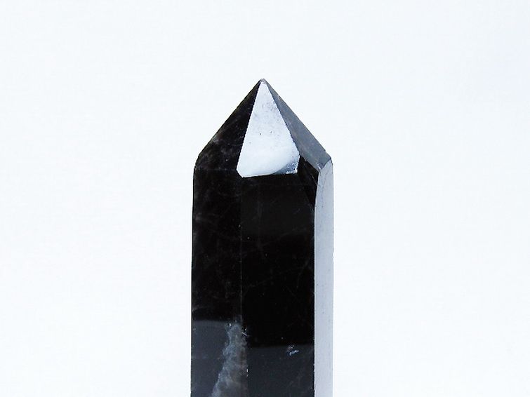 モリオン 純天然 黒水晶 六角柱 [t401-4968] 3枚目