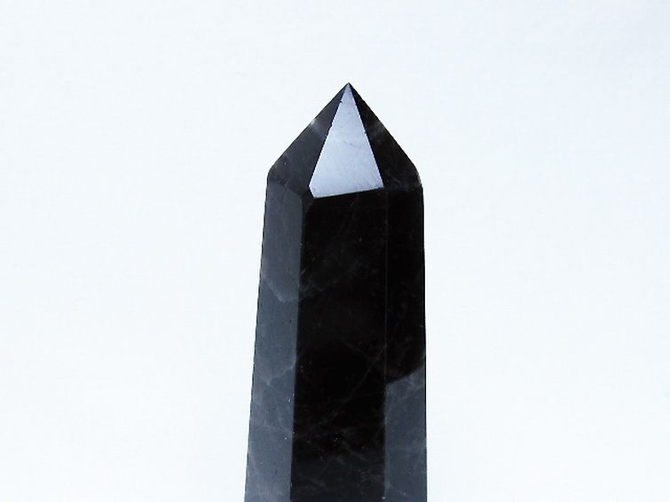 モリオン 純天然 黒水晶 六角柱 [t401-4969] 3枚目