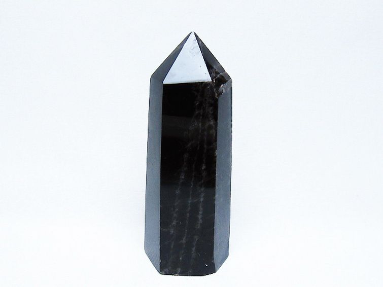 モリオン 純天然 黒水晶 六角柱 [t401-4970] 1枚目
