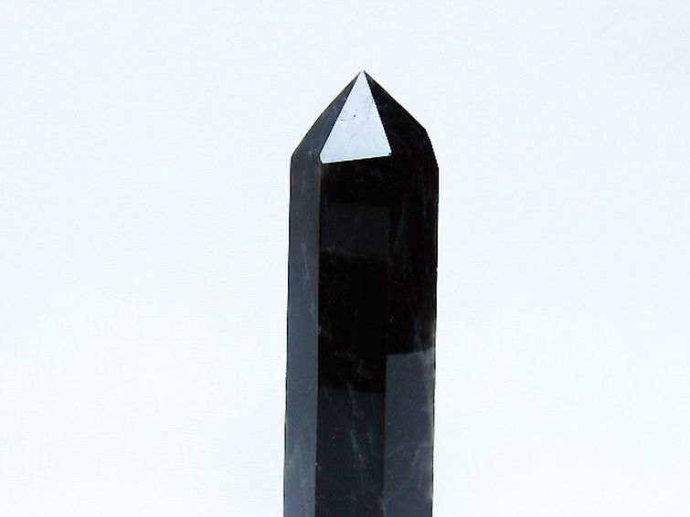 モリオン 純天然 黒水晶 六角柱 [t401-4972] 2枚目