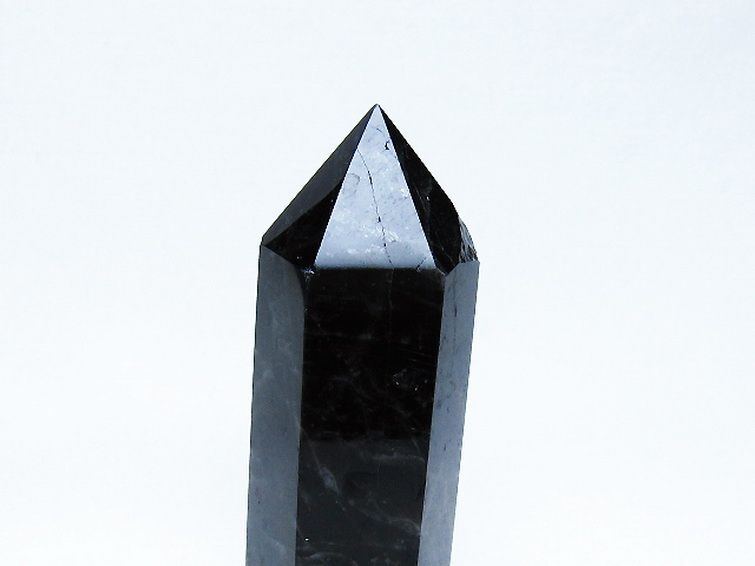モリオン 純天然 黒水晶 六角柱 [t401-4981] 2枚目
