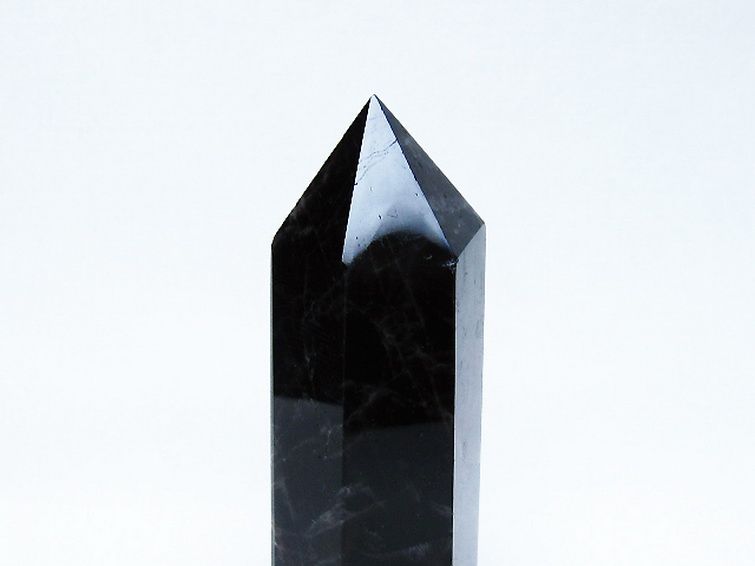 モリオン 純天然 黒水晶 六角柱 [t401-4981] 3枚目