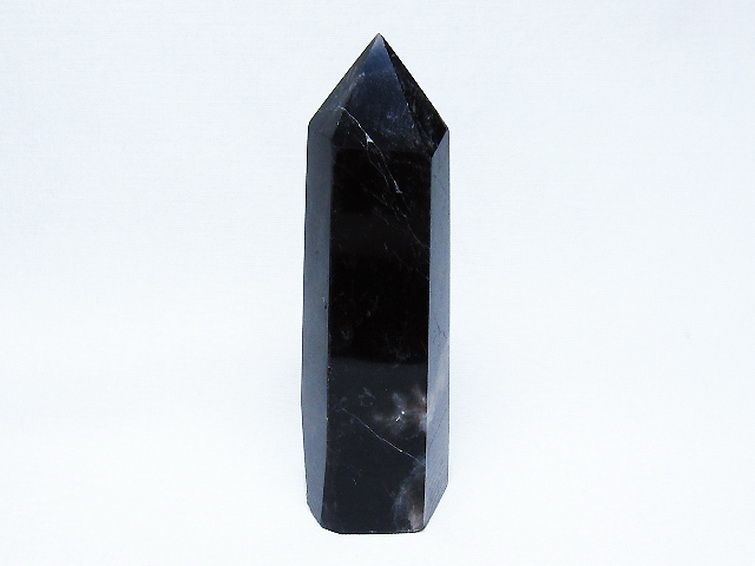 モリオン 純天然 黒水晶 六角柱 [t401-5003] 1枚目