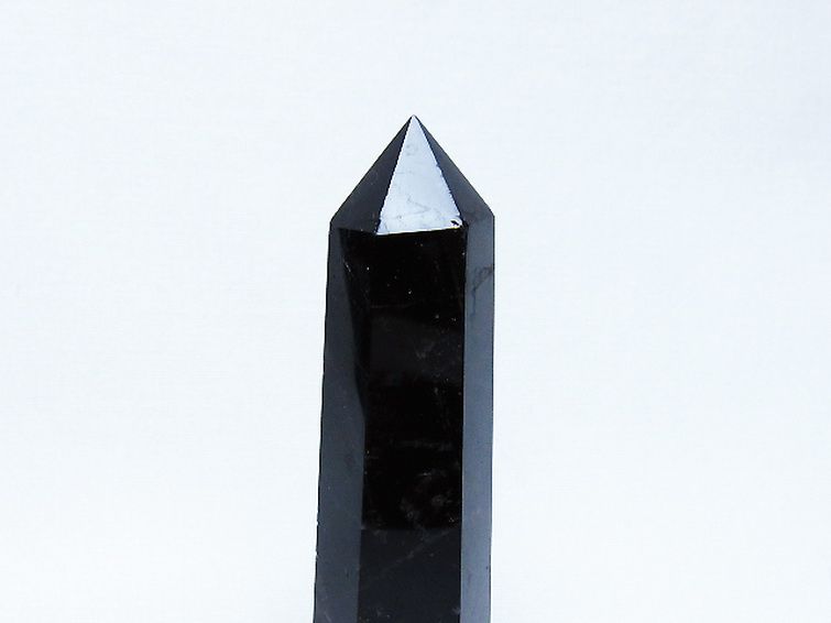 モリオン 純天然 黒水晶 六角柱 [t401-5004] 2枚目