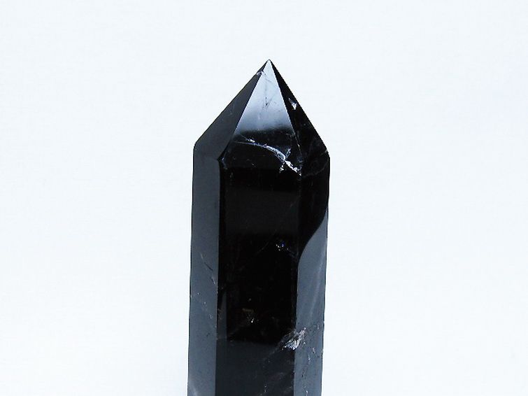 モリオン 純天然 黒水晶 六角柱 [t401-5011] 2枚目