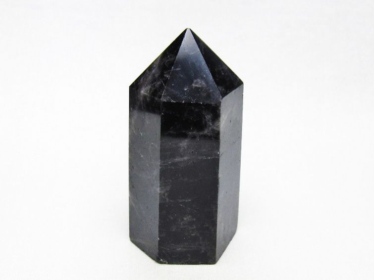 モリオン 純天然 黒水晶 六角柱 [t401-5121] 1枚目