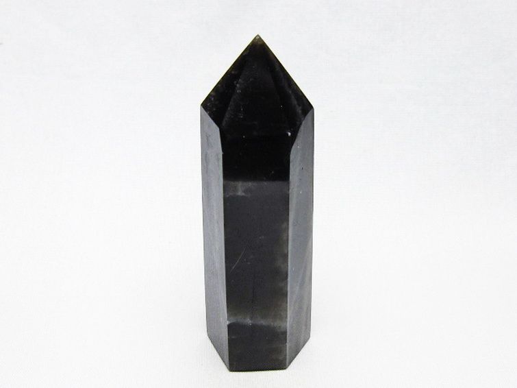 モリオン 純天然 黒水晶 六角柱 [t401-5123] 1枚目