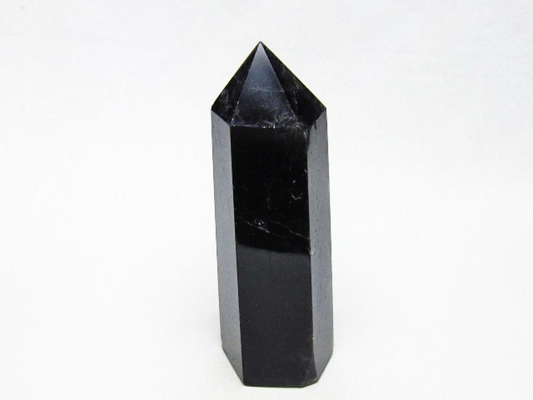 モリオン 純天然 黒水晶 六角柱 [t401-5124] 1枚目