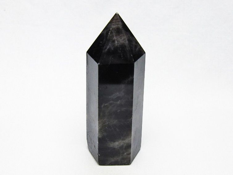 モリオン 純天然 黒水晶 六角柱 [t401-5126] 1枚目