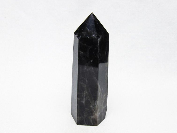 モリオン 純天然 黒水晶 六角柱 [t401-5128] 1枚目