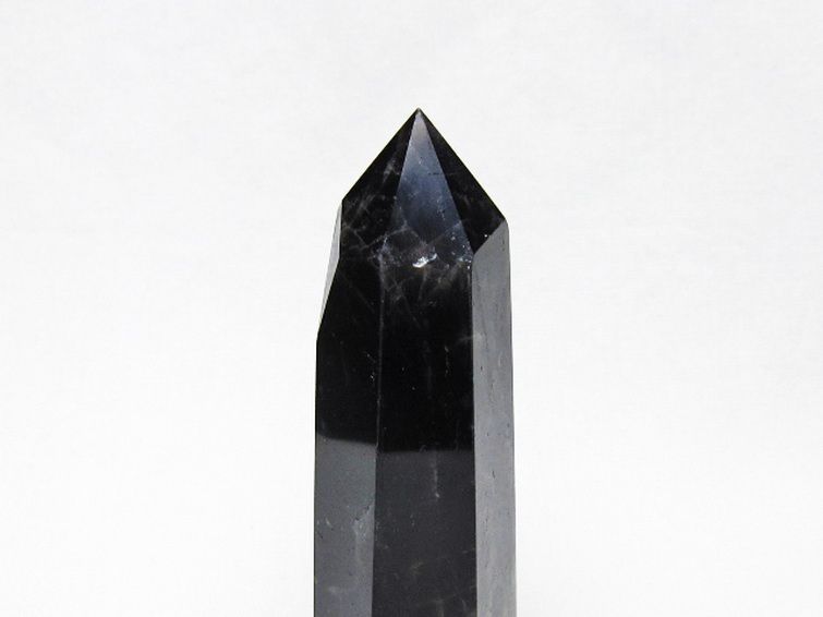 モリオン 純天然 黒水晶 六角柱 [t401-5128] 2枚目
