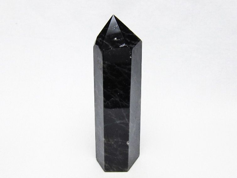 モリオン 純天然 黒水晶 六角柱 [t401-5129] 1枚目