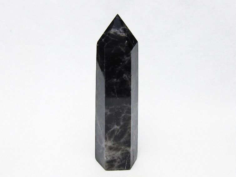 モリオン 純天然 黒水晶 六角柱 [t401-5130] 1枚目