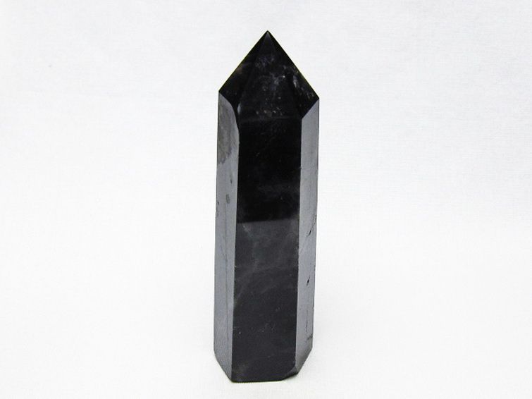 モリオン 純天然 黒水晶 六角柱 [t401-5131] 1枚目
