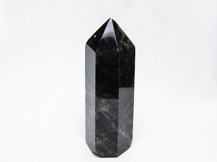 モリオン 純天然 黒水晶 六角柱 [t401-5133] 1枚目