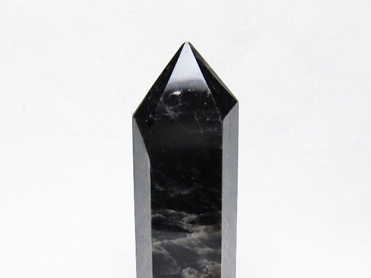 モリオン 純天然 黒水晶 六角柱 [t401-5133] 2枚目