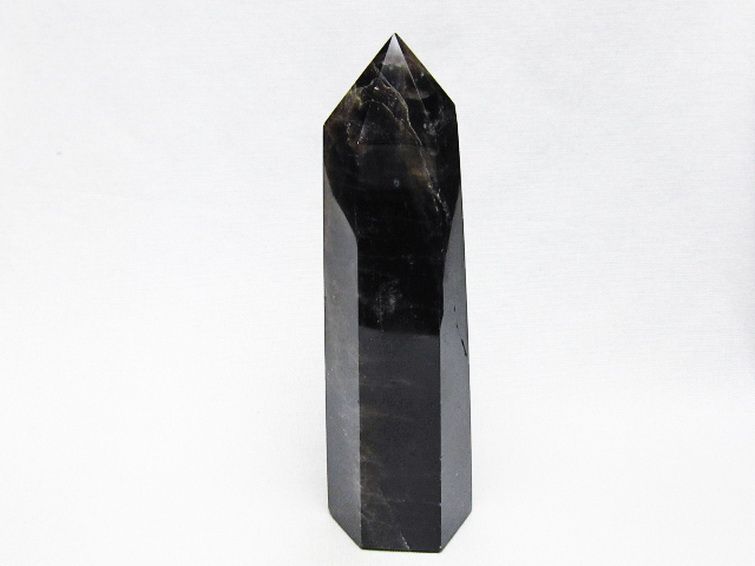モリオン 純天然 黒水晶 六角柱 [t401-5136] 1枚目