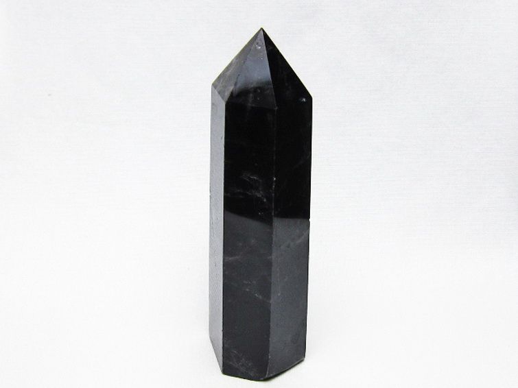 モリオン 純天然 黒水晶 六角柱 [t401-5137] 1枚目