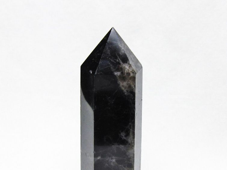 モリオン 純天然 黒水晶 六角柱 [t401-5137] 2枚目