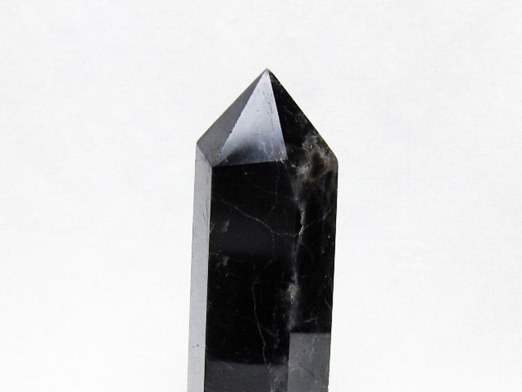 モリオン 純天然 黒水晶 六角柱 [t401-5138] 2枚目
