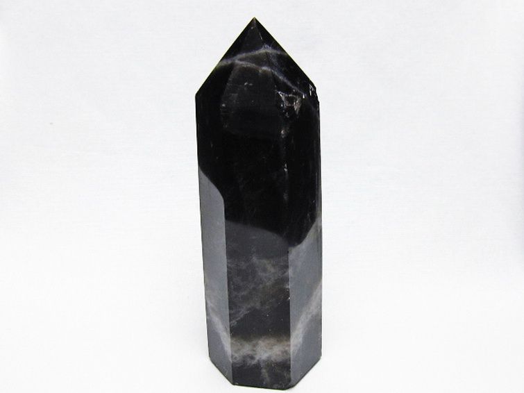 モリオン 純天然 黒水晶 六角柱 [t401-5140] 1枚目