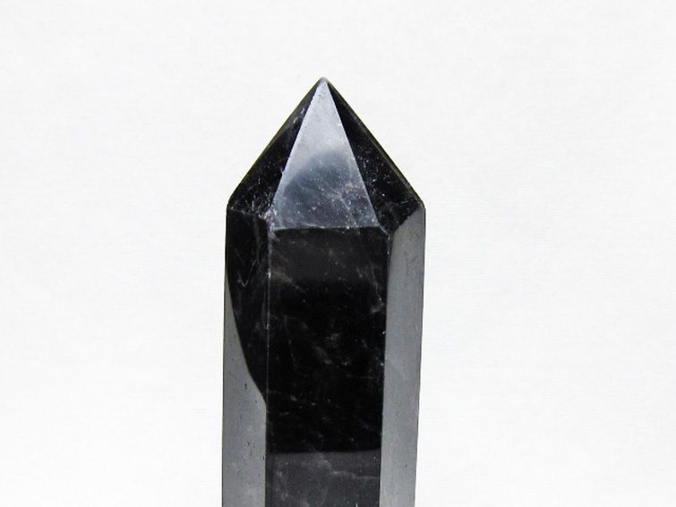 モリオン 純天然 黒水晶 六角柱 [t401-5141] 2枚目