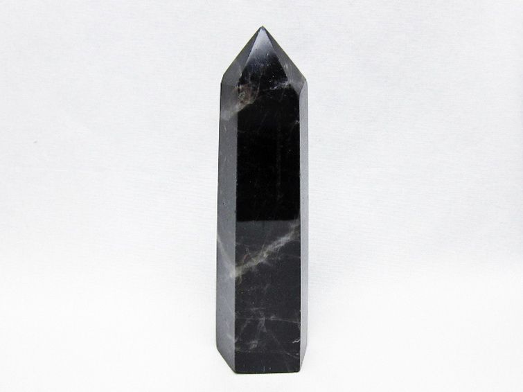 モリオン 純天然 黒水晶 六角柱 [t401-5143] 1枚目