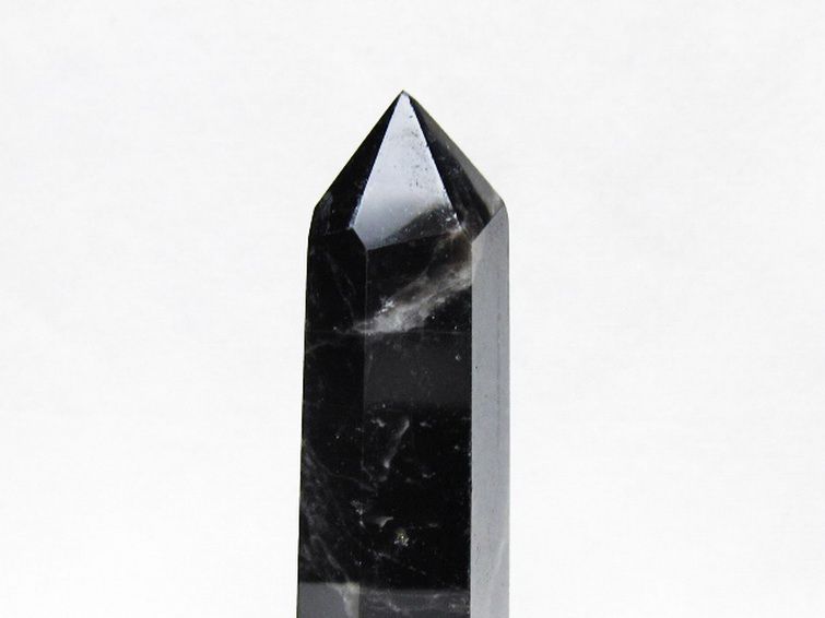 モリオン 純天然 黒水晶 六角柱 [t401-5143] 2枚目