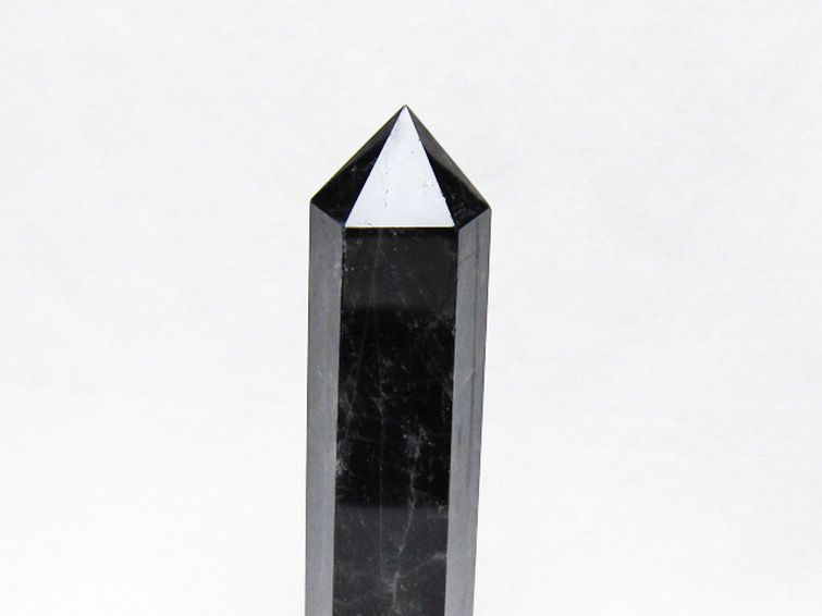 モリオン 純天然 黒水晶 六角柱 [t401-5147] 2枚目