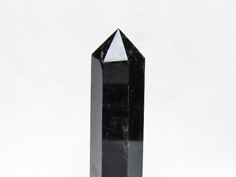 モリオン 純天然 黒水晶 六角柱 [t401-5148] 3枚目