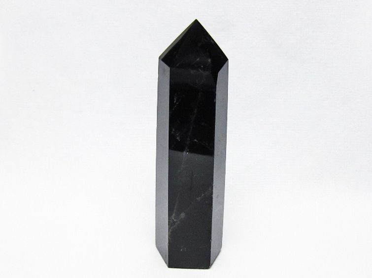 モリオン 純天然 黒水晶 六角柱 [t401-5149] 1枚目