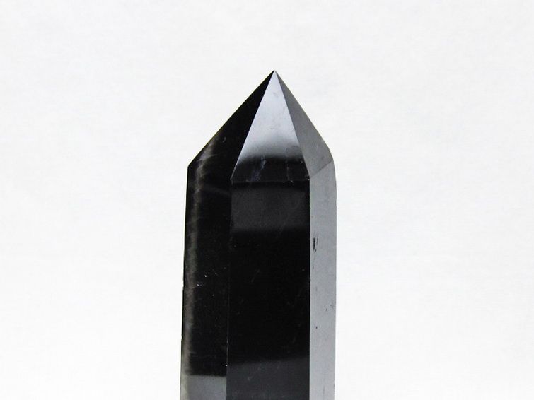 モリオン 純天然 黒水晶 六角柱 [t401-5149] 2枚目