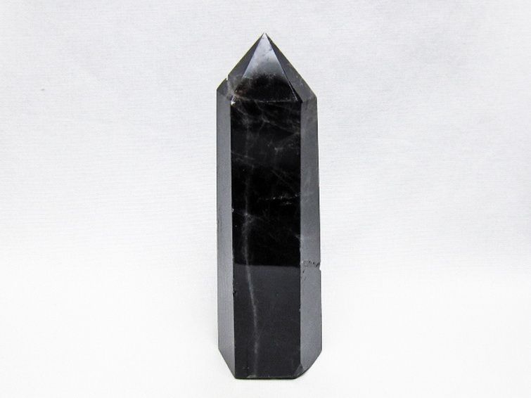 モリオン 純天然 黒水晶 六角柱 [t401-5150] 1枚目