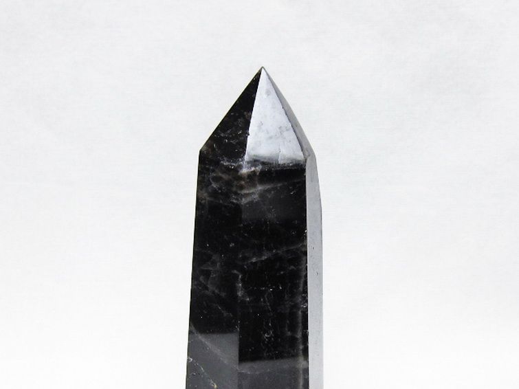 モリオン 純天然 黒水晶 六角柱 [t401-5150] 2枚目