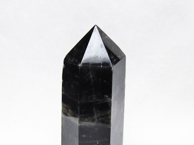 モリオン 純天然 黒水晶 六角柱 [t401-5152] 2枚目