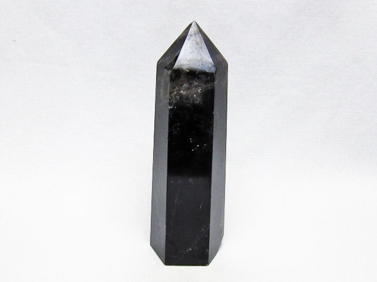 モリオン 純天然 黒水晶 六角柱 [t401-5153] 1枚目