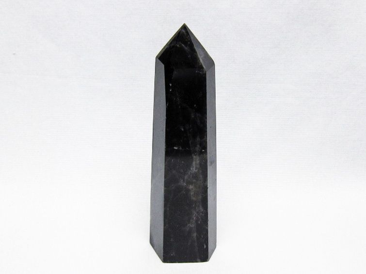 モリオン 純天然 黒水晶 六角柱 [t401-5154] 1枚目
