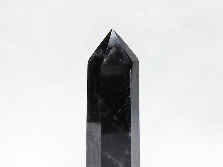 モリオン 純天然 黒水晶 六角柱 [t401-5154] 2枚目
