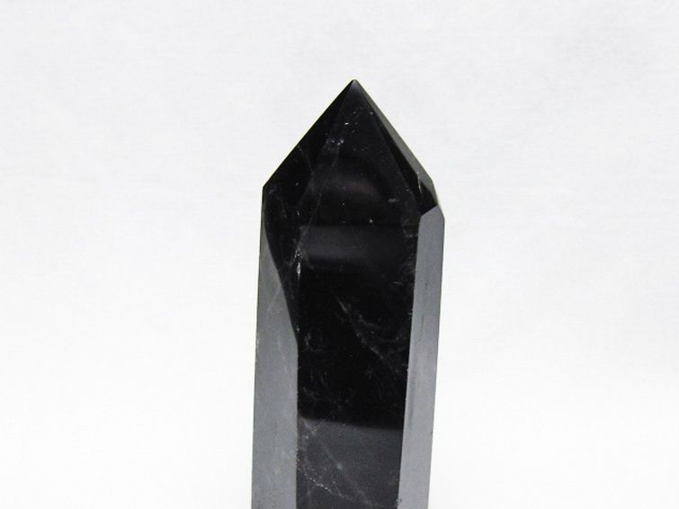 モリオン 純天然 黒水晶 六角柱 [t401-5158] 2枚目