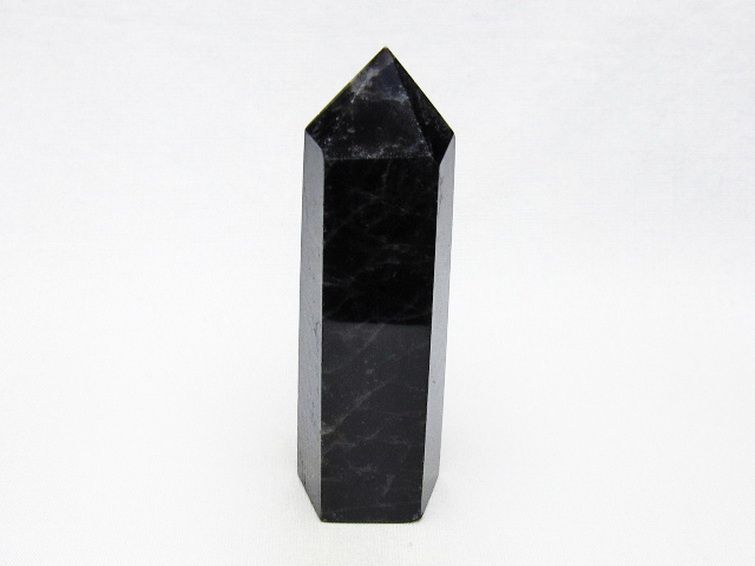 モリオン 純天然 黒水晶 六角柱 [t401-5159] 1枚目