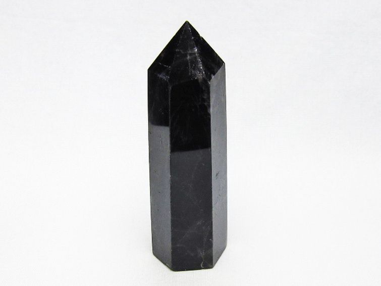 モリオン 純天然 黒水晶 六角柱 [t401-5160] 1枚目