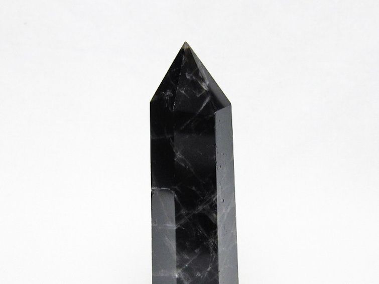 モリオン 純天然 黒水晶 六角柱 [t401-5163] 2枚目